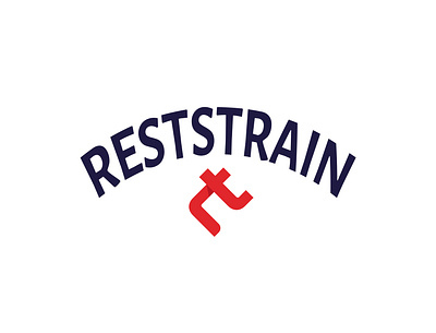 RESTSTRAIN bikinlogo brand design brand identity cleanlogo design logo logodesign monogramlogo selllogo tshirt tshirt logo