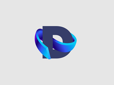 Letter D logo