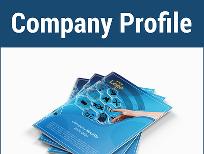 Corporate Company profile Design branding design illustration