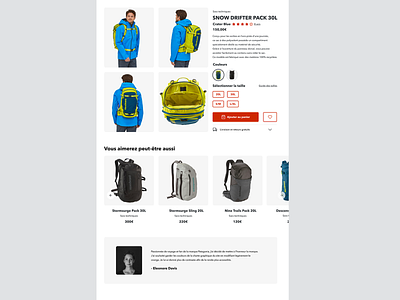 Product Page - E-Commerce - Webdesign bags ecommerce eshop figma product page ui webdesign