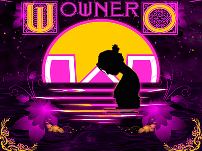 Wownero Reflections Poster Art branding crypto design graphic design illustration logo photoshop wownero