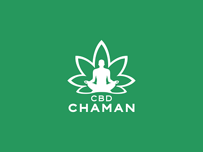 Logo Design for CBD Company calm cannabis cannabis branding cannabis logo cbd leaves logodesign relax yoga