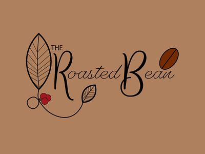 Roasted Bean app art design graphic design icon illustration illustrator logo vector