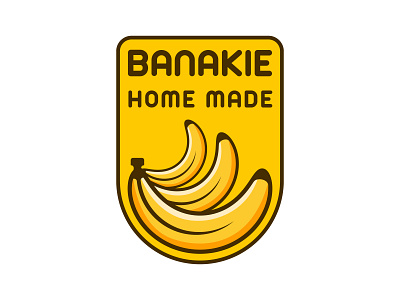 BANAKIE - Home Made badge design emblem graphic design illustration logo vector