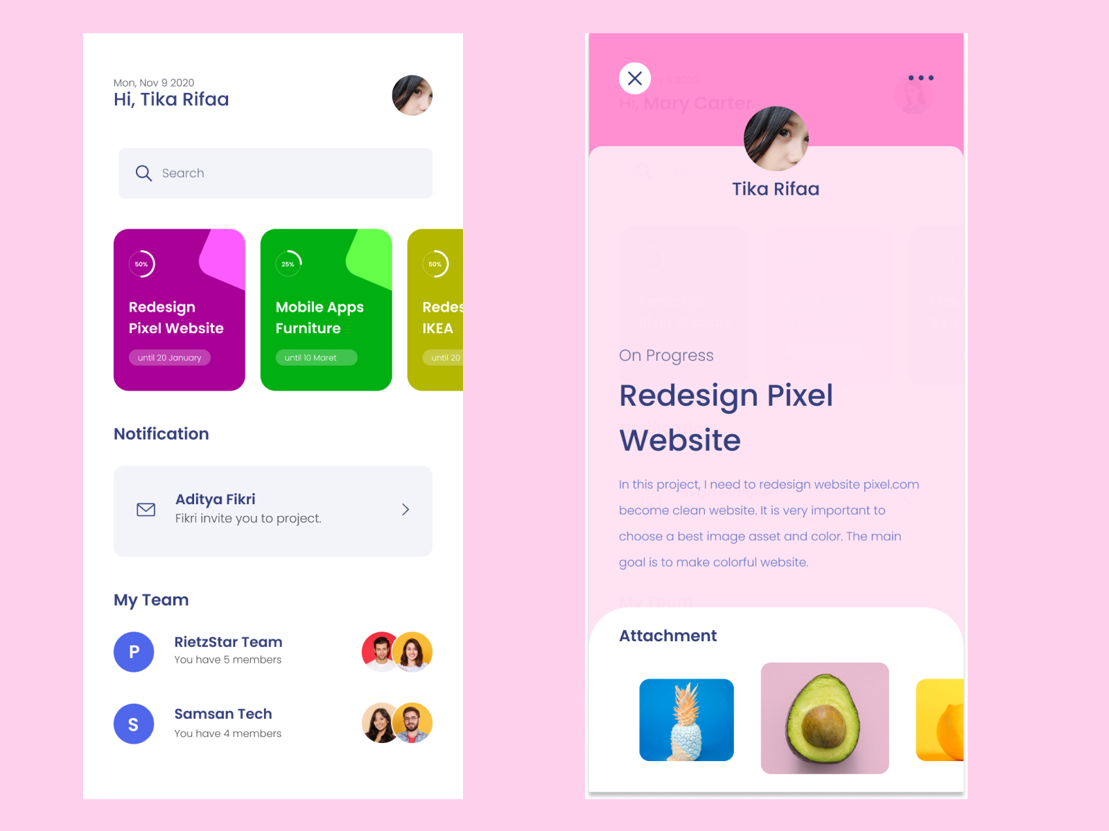 UI Mobile Design Apps by Fiqri Firdaus on Dribbble