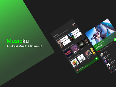 Musicku UI Mobile Design