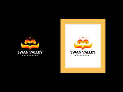 swan valley | restaurant logo | Custom logo branding corporate logo flat icon illustrator logo logoart logodesign logodesigner minimal restaurant swan valley logo