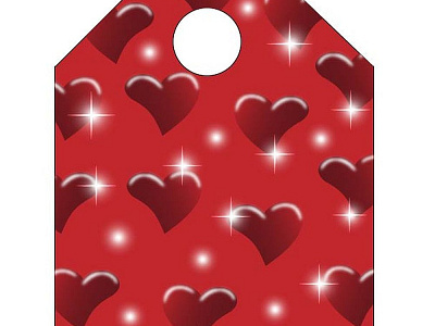 Love Tag card card design design heart holiday illustration love tag two valentine day