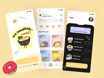 Food Delivery App Design app uiux design best designs design designers dribbbe following food uxui design app illustration popular top designs trending trendy ui uidesign uiux ux uxdesign