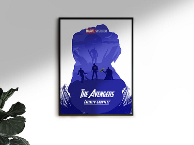 Avengers: End Game - Movie Poster avengers avengers end game design graphic design illustrator minimilist movie poster minimilistic minimilistic poster movie poster poster raster ui