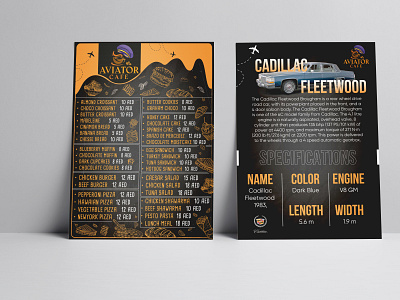 Restaurant Menu & Flyer Design