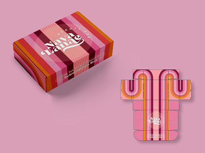 Mailer Box Design - Naya Lanae - Beauty Box box box design branding design graphic design illustrator package design ui vector