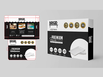 Box Design - Utensils Box box design branding design graphic design illustration illustrator package design packaging ui utensils vector