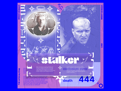 stalker design mystic typography ui