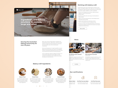 Bakery Landing Page