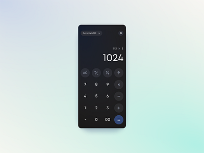 Calculator App - Daily UI