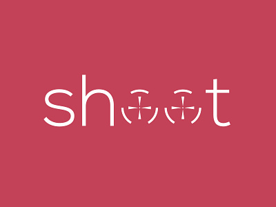 SHOOT design typography