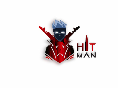 HIT MAN LOGO QUALITY design brand design branding design illustration logo vector