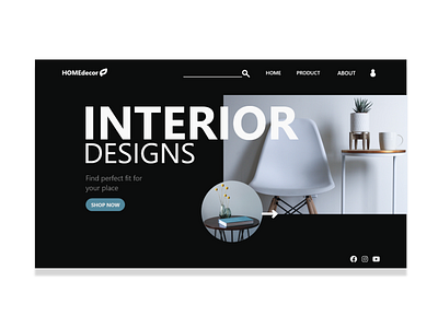 interior landing page