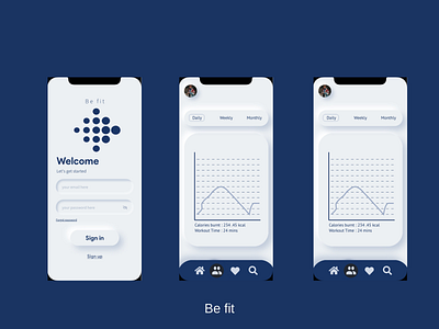 Be fit app app design app designers branding design icon illustration typography uidesign uiux userexperience userinterface ux web wireframe