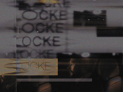 Locke 2013 film behance film film poster graphic