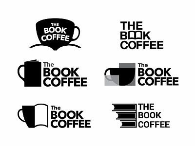 Logo daily 04_The Book Coffee 30 day logo challenge 30 days behance behance project branding branding design graphic graphic design logo daily vietnam