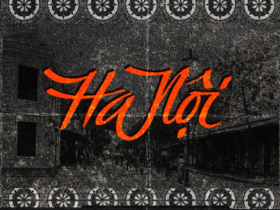 Hanoi Typography behance design graphic graphic design typography vietnam