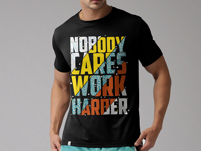 basic typography t shirt design