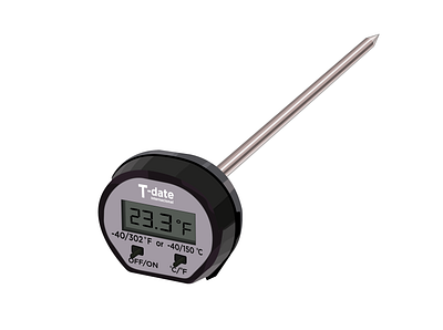 Thermometer cookie cooking farenheit grade health hospital krotalon meat pressure thermometer