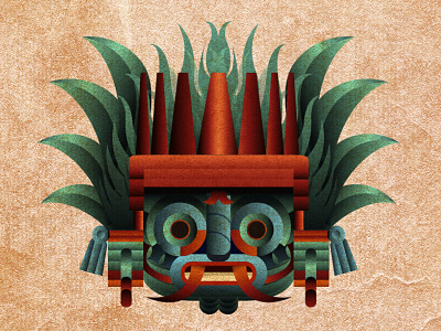 Tláloc, God of Lightning, Rain and Earthquakes ceremonies earthquake god krotalon mesoamerican mexicas rain tláloc