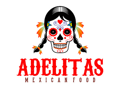 Adelitas adelita branding logo mexican mexican food