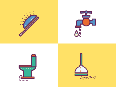 toilet illustrator