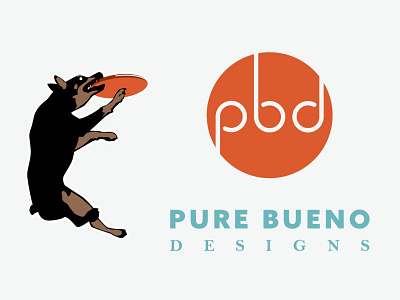 Pure Bueno Designs Logo adobe illustrator branding graphic design logo