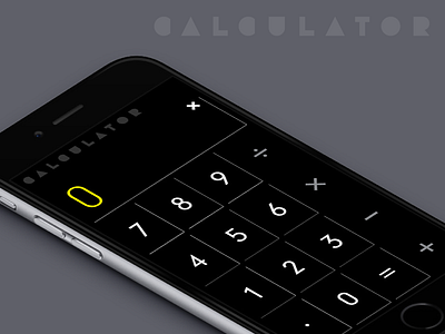 Calculator - Daily UI 004