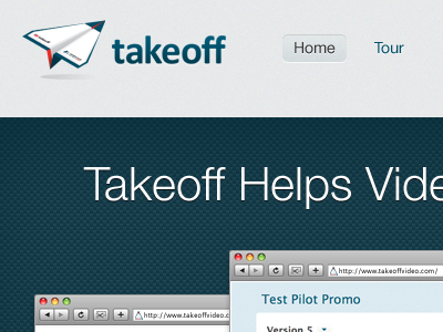 TakeoffVideo.com Redesign carbon fiber green paper airplane video
