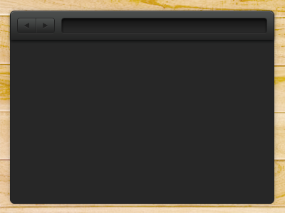 Browser Freebie (Dark)