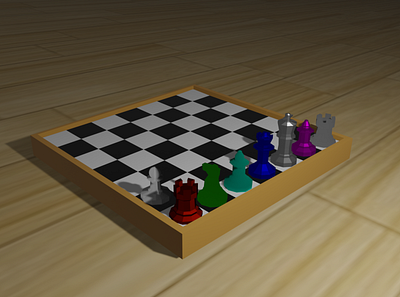 Chess Modelling 3d art 3d artist blender3d design