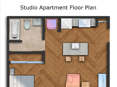 2d Plan Design in Photoshop