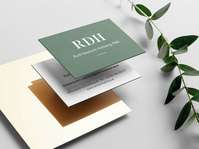 Ruth Deutsch-Hohberg Branding