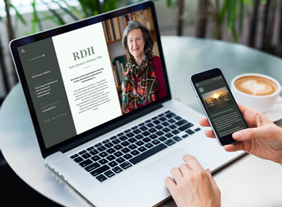 Ruth Deutsch-Hohberg Website branding counseling minimalism onepager psychological counseling psychology sinnerfüllung webdesign website wordpress