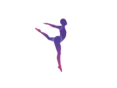Physio Therapy Logo WIP ballerina body dancer gradients logo physio therapy physiotherapy silhouette