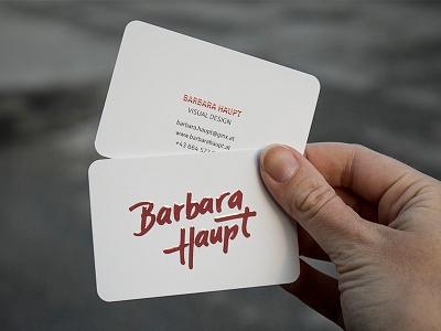 Personal Businesscards businesscards calligraphy glossy handwritten logo personal logo