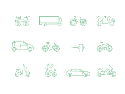 Free E-Mobility Icons