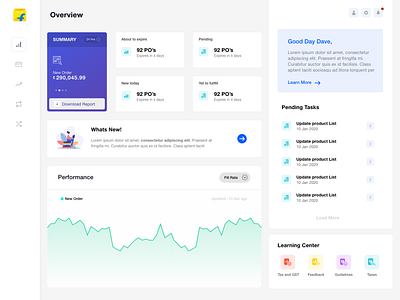 Flipkart Seller Dashboard