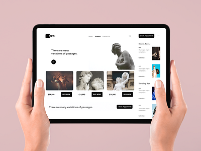 Auction website home screen adobe xd design figma illustration ui uiux