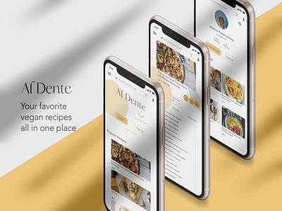 Al Dente - UX/UI Case Study