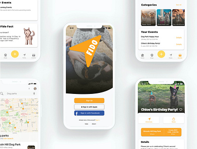 Fido UX/UI Case Study adobe app branding design illustration ui ux