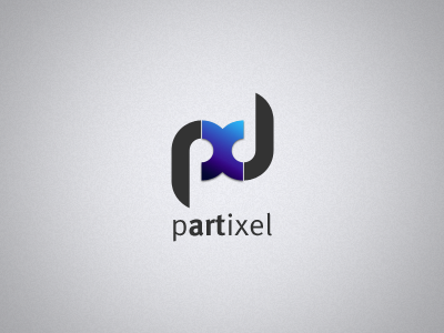 Partixel 2.0 abstract circle corporate design corporate identity logo shape typo