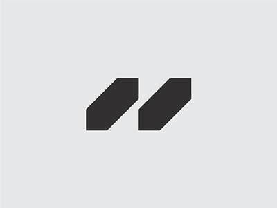 H architecture icon logo mark minimal simple