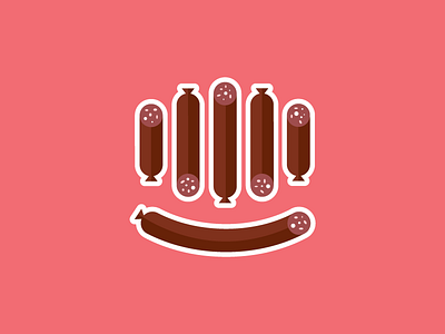 InterLinks illustration links sausage stickers